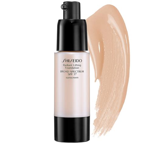 shiseido makeup radiant lifting foundation.